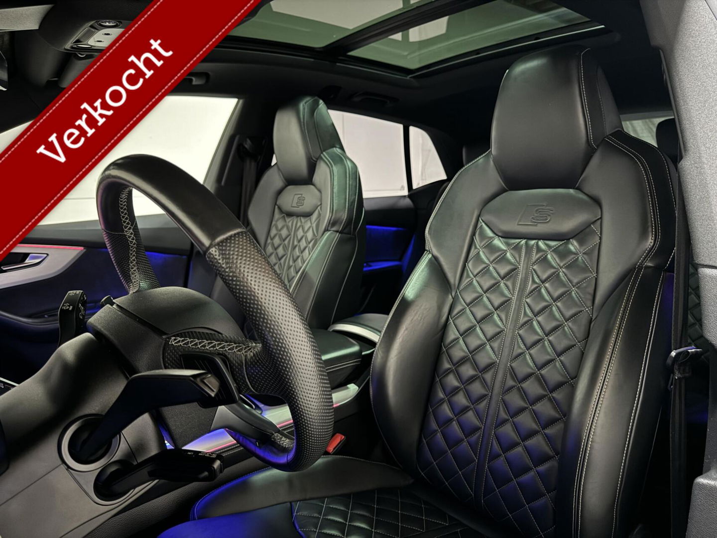 Audi Q8 55 TFSI e Quattro Competition S-Line Pano RS-Seats Sfeer Luchtver. B&O 360º