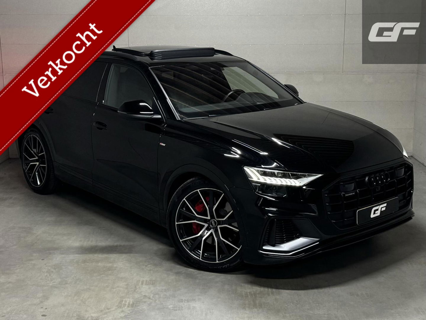 Audi Q8 55 TFSI e Quattro Competition S-Line Pano RS-Seats Sfeer Luchtver. B&O 360º