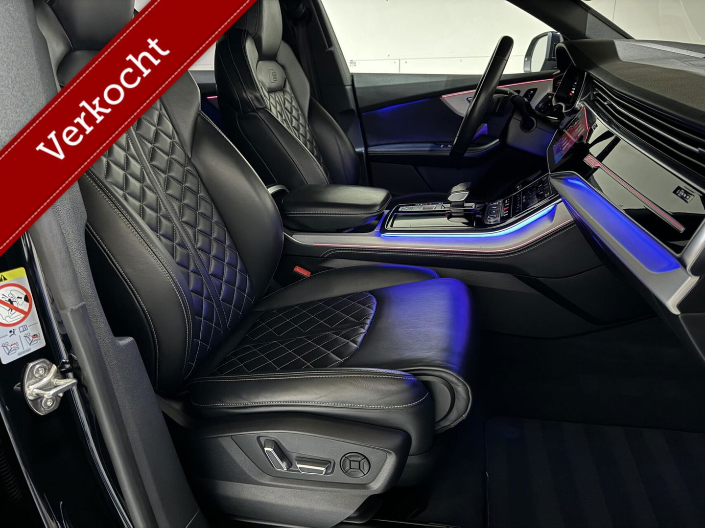 Audi Q8 55 TFSI e Quattro Competition S-Line Pano RS-Seats Sfeer Luchtver. B&O 360º