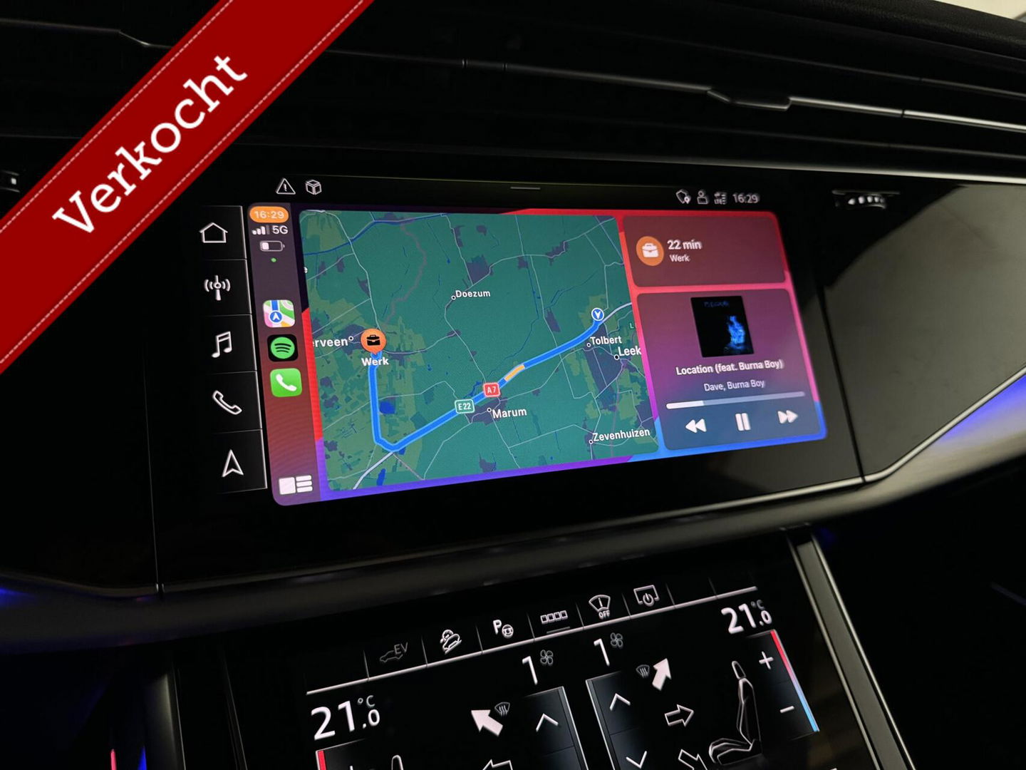 Audi Q8 55 TFSI e Quattro Competition S-Line Pano RS-Seats Sfeer Luchtver. B&O 360º