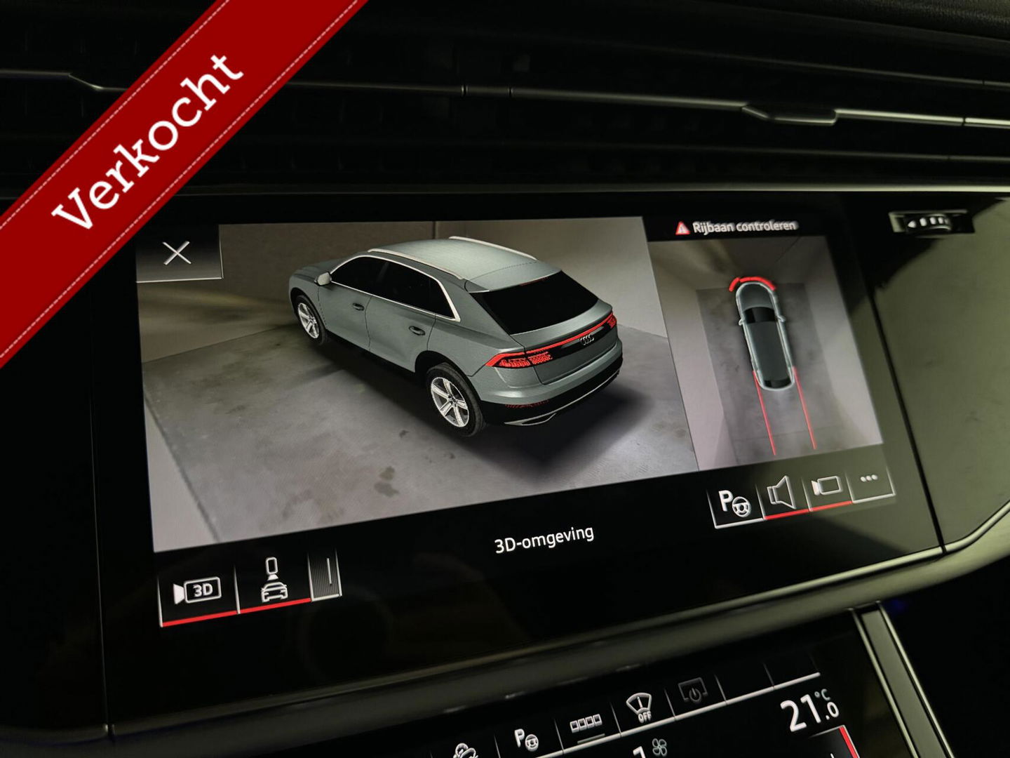 Audi Q8 55 TFSI e Quattro Competition S-Line Pano RS-Seats Sfeer Luchtver. B&O 360º