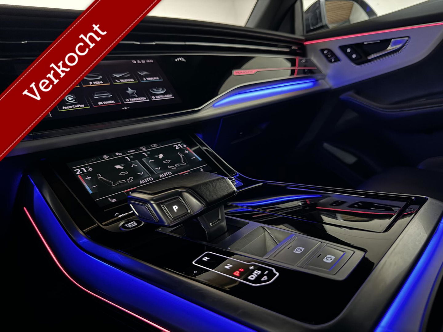 Audi Q8 55 TFSI e Quattro Competition S-Line Pano RS-Seats Sfeer Luchtver. B&O 360º