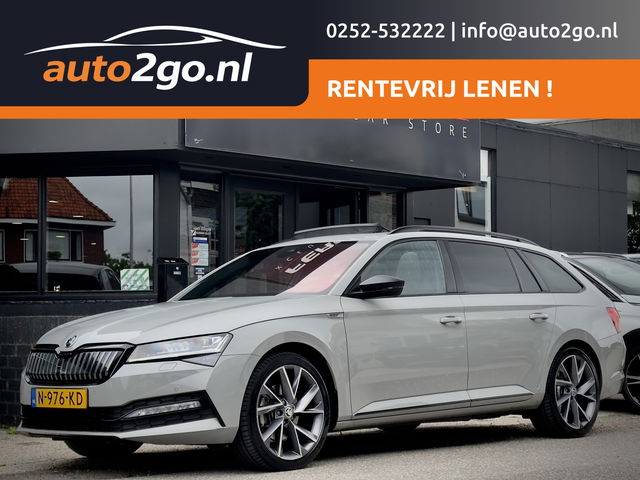 Škoda Superb - Combi 1.4 TSI iV AUT6 SPORTLINE BLACK-EDITION PANODAK LEDER NAVI CAMERA DIGI-DASH APPLE-CARPLAY LED LMV PDC