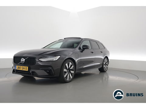 Volvo V90 2.0 T8 Plug-in hybrid AWD Ultra Dark | Luchtvering | 360 Camera | gelaagd glas | H&K audio | ACC | Blis | Pano |