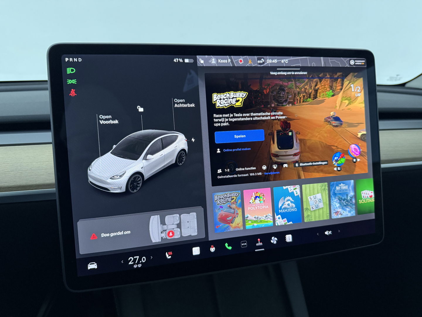 Tesla Model Y Long Range AWD 75 kWh | SOH 89% | Snelladen | Autopilot | Pano | Memory | Camera | Stoel/Stuurverw.