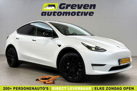 Tesla Model Y Long Range AWD 75 kWh | SOH 89% | Snelladen | Autopilot | Pano | Memory | Camera | Stoel/Stuurverw.