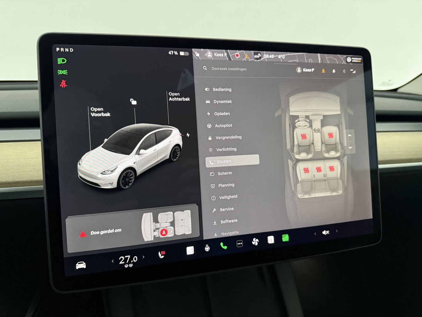 Tesla Model Y Long Range AWD 75 kWh | SOH 89% | Snelladen | Autopilot | Pano | Memory | Camera | Stoel/Stuurverw.