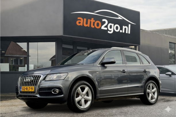 Audi Q5 - 2.0 TFSI AUT7 QUATTRO S-LINE LEDER NAVI PARK-ASSIST B&O SOUND-SYSTEEM LED LMV PDC