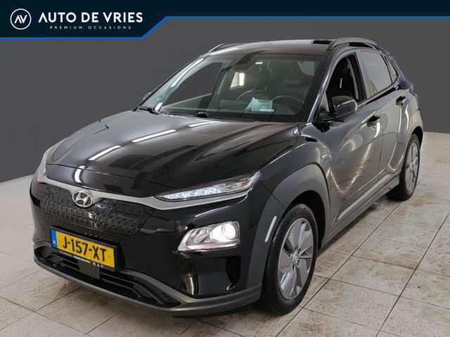 Hyundai Kona - EV Fashion Design 64 kWh | SOH 100% | Half leder | Stoelverwarming | Privacy glass
