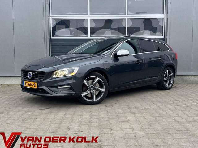 Volvo V60 - 2.4 D6 AWD Plug-In Hybrid R-Design | Panorama | Alcantara/Leder | Camera | Navigatie | Stoel/Stuur verwarming