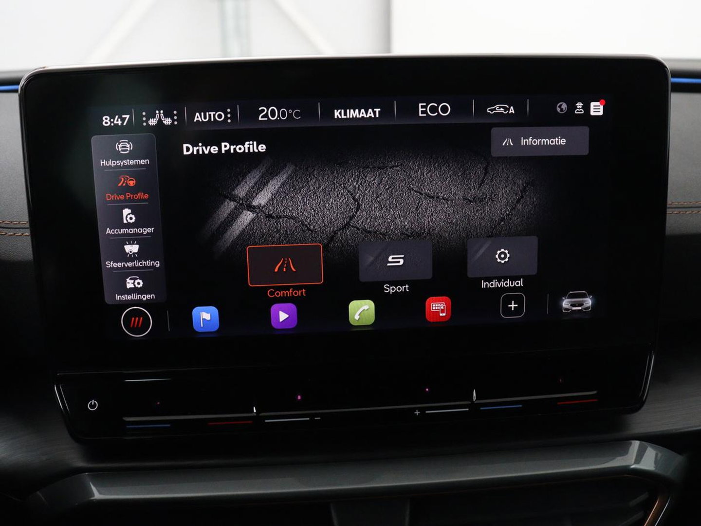 CUPRA Leon 1.4 eHybrid | Panoramadak | Stoelverwarming | Leder | Carplay | Adaptive cruise | Camera | Navigatie | Park Assist | Sportstoelen | Full LED | Sfeerverlichting | PHEV | Plug In