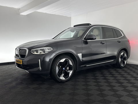 BMW iX3 High Executive 80 kWh [ 3-Fase-11kW ] {SOH-96%} (INCL-BTW) Aut. *PANO | LEATHER | HARMAN/KARDON | FULL-LED | BLINDSPOT | MEMORY-PACK | DIGI-COCKPIT | HEATED-SPORTSEATS | KEYLESS | TOPVIEW | DAB+ | NAVI-FULLMAP | HEAD-UP | 20''ALU*