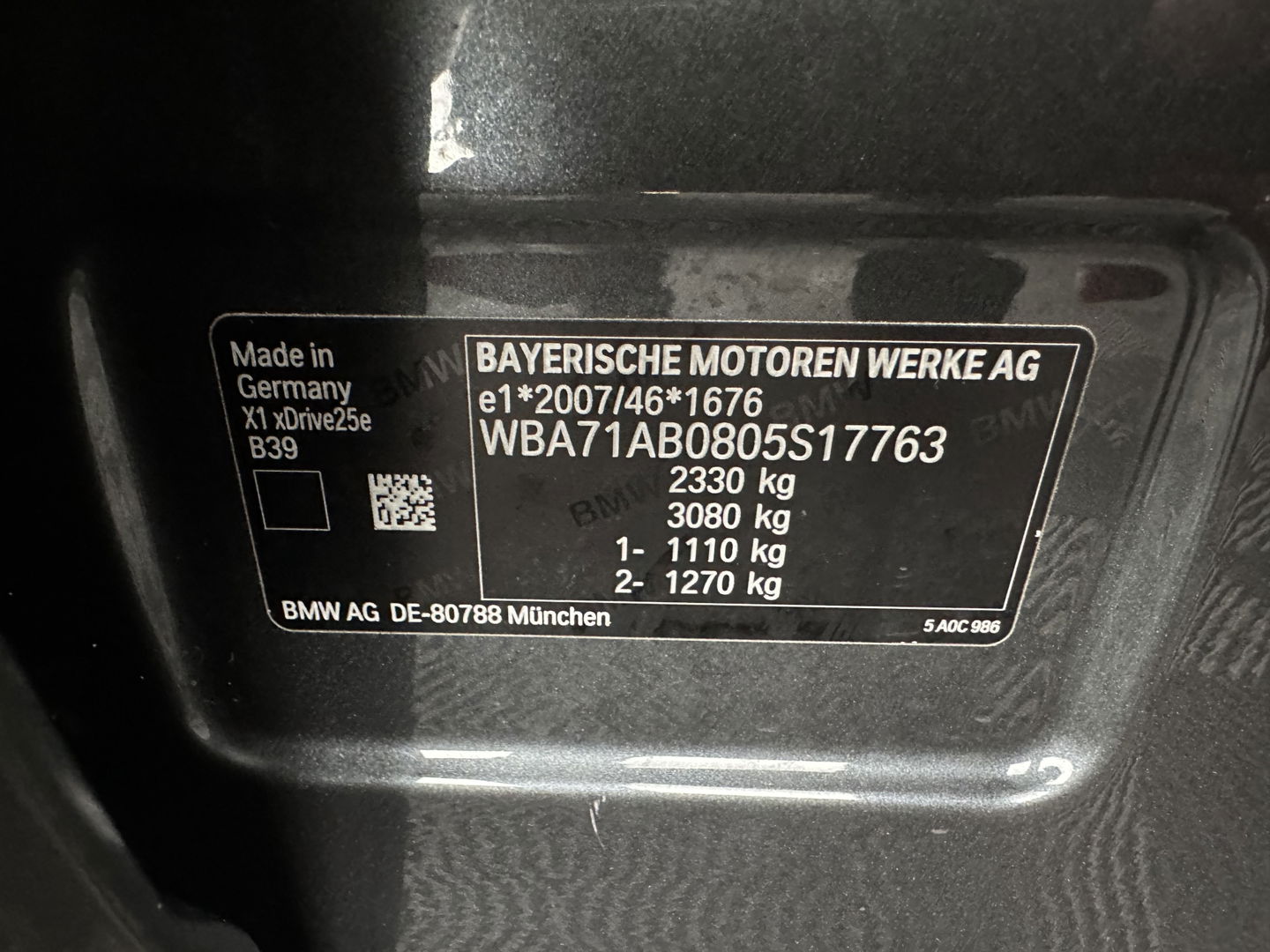 BMW X1 xDrive25e eDrive Edition ( Plug-In ) (INCL-BTW) *LEATHER | FULL-LED | HARMAN/KARDON | CAMERA | HEATED-COMFORTSEATS | NAVI-FULLMAP | ECC | KEYLESS |  PDC | CRUISE | DAB | TOWBAR | HEAD-UP | 17''ALU*