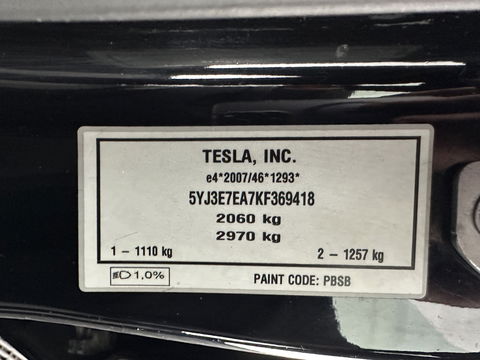 Tesla Model 3 Standard RWD Plus 60 kWh [ 3-Fase ] {SOH-80%} (INCL-BTW) Aut. *PANO | AUTOPILOT | LEATHER | KEYLESS | FULL-LED | MEMORY-PACK | TOPVIEW | DAB | CARPLAY | DIGI-COCKPIT | LANE-ASSIST | COMFORTSEATS | TOWBAR | 18"ALU*