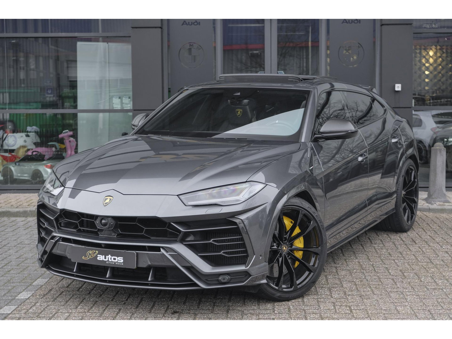 Lamborghini Urus 4.0 V8 650pk Panoramadak NLauto 4-zit Carbon Bang&Olufsen 4-wielsturing Massage Stoelkoeling 23" LMV