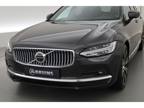 Volvo V90 B4 D Ultimate Bright 197pk | Pano | HUD | 360cam | H&K | Memory seats | Standkachel |