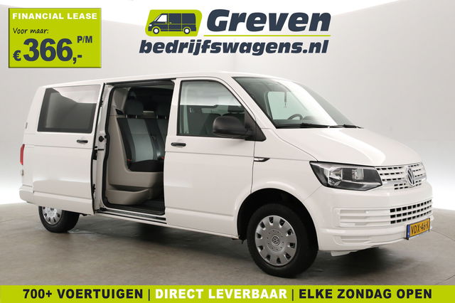 Volkswagen Transporter - 2.0 TDI L2H1 | 150PK | DC | 6-Zits | Airco | Cruise | Carplay | Navigatie