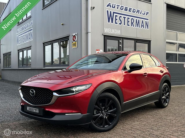 Mazda CX-30 - 2.0 e-SkyActiv-G M Hybrid Homura Acc Navi Trekh. Stoelverw. Carplay Led etc.