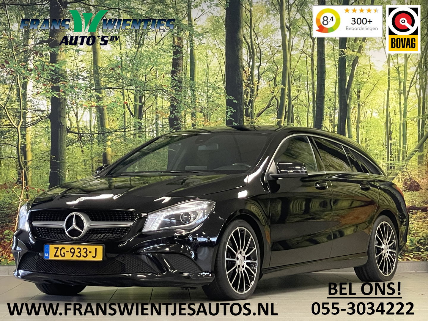 Mercedes-Benz CLA-Klasse Shooting Brake 180 Lease Edition Ambition | Lichtmetaal 18'' | Cruise Control | Airconditioning | Stoelverwarming | Achteruitrijcamera | Stop & Go | Navigatie |