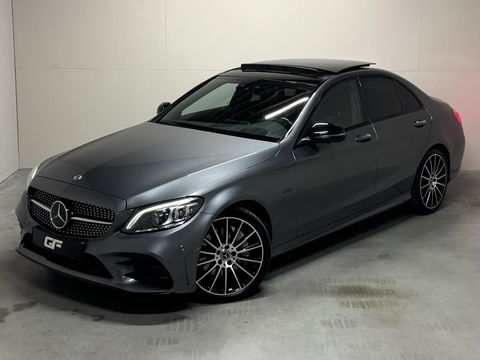 Mercedes-Benz C-Klasse 300e 4MATIC AMG Pano Burmester 360° Luchtvering