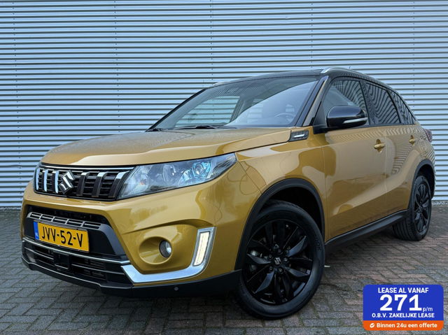 Suzuki Vitara - 1.0 Boosterjet glx Vol Opties Airco Carplay 19 Eerste Eigenaar Led Pdc Leer Panodak Led Xexon Cruise Camera Uniek 49812 KM Gereden Nieuwe Apk
