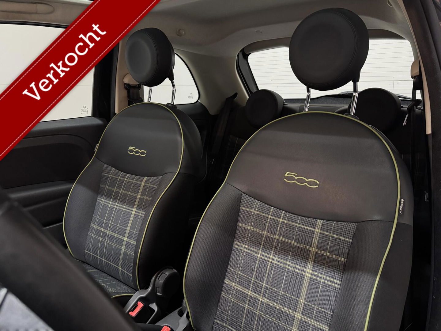 Fiat 500 1.2 Lounge Pano Navi Cruise CarPlay PDC NAP