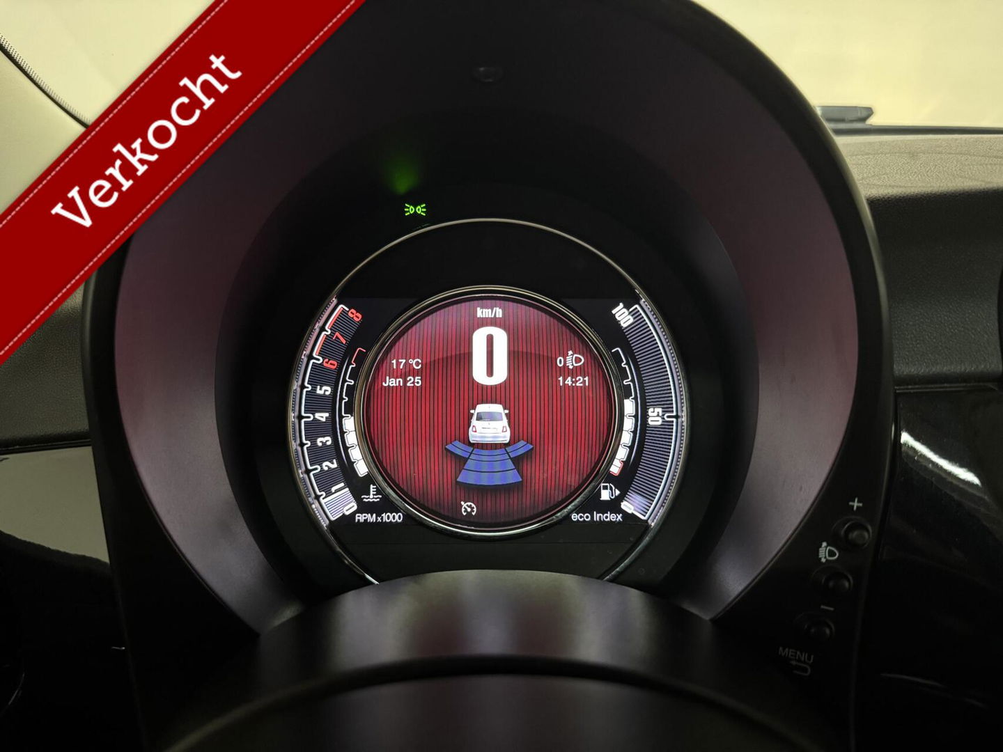 Fiat 500 1.2 Lounge Pano Navi Cruise CarPlay PDC NAP