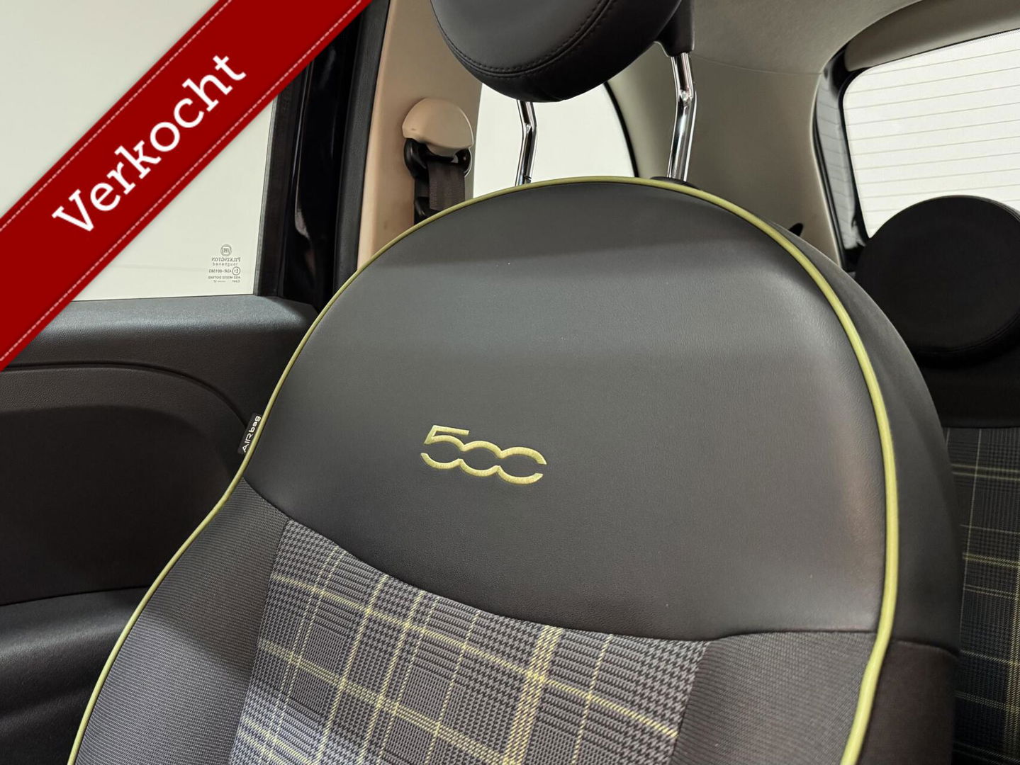 Fiat 500 1.2 Lounge Pano Navi Cruise CarPlay PDC NAP