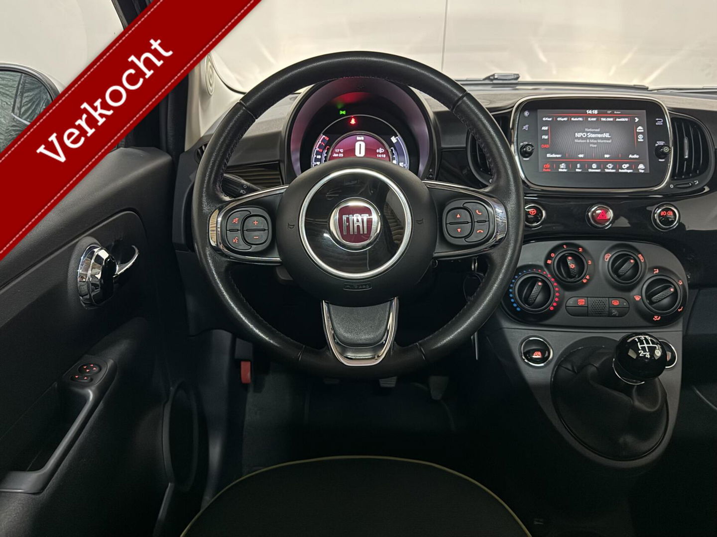 Fiat 500 1.2 Lounge Pano Navi Cruise CarPlay PDC NAP