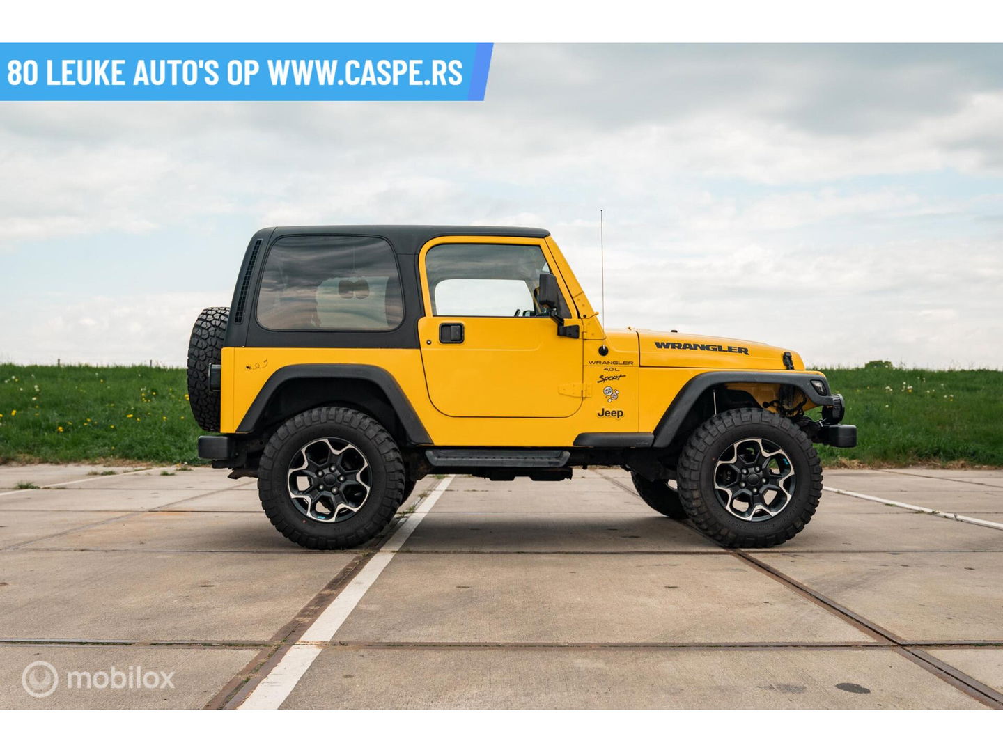 Jeep Wrangler 4.0i Hardtop Sport | LED | CarPlay | Lift-kit
