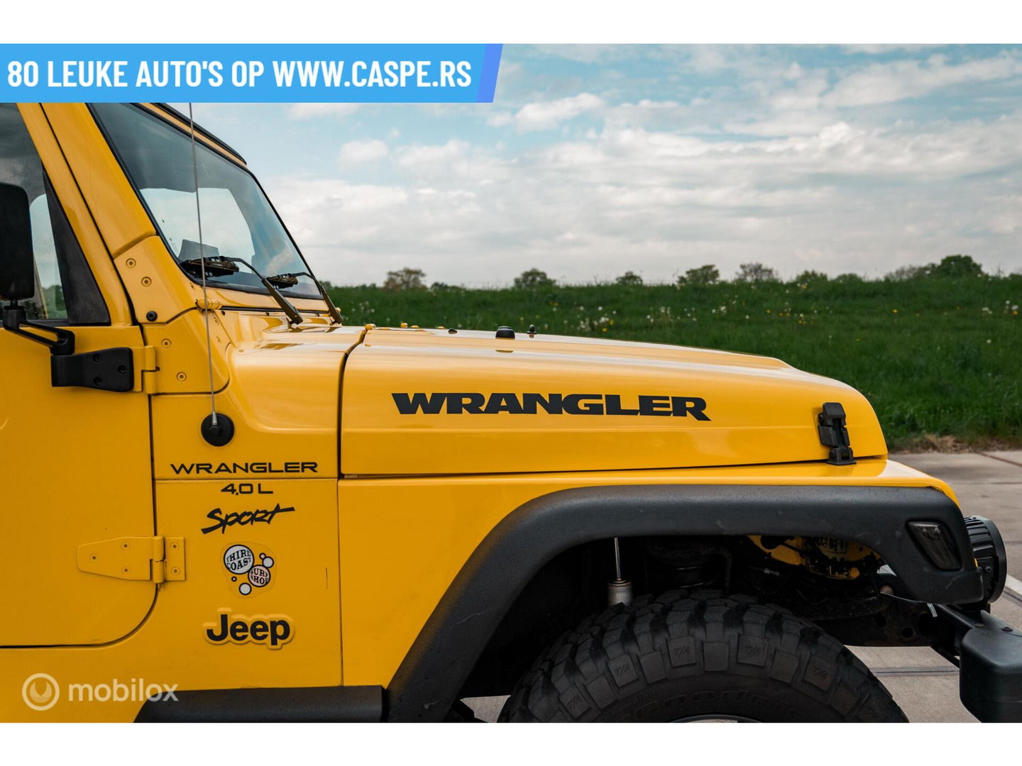 Jeep Wrangler 4.0i Hardtop Sport | LED | CarPlay | Lift-kit