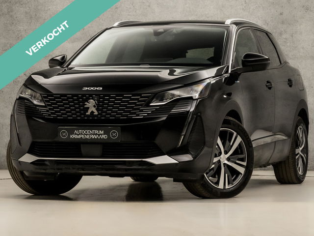 Peugeot 3008 - 1.6 HYbrid 225 Allure 225Pk Automaat (APPLE CARPLAY, GROOT NAVI, 360 CAMERA, ADAPTIVE CRUISE, LEDER, SPORTSTOELEN, GETINT GLAS, KEYLESS, LANE ASSIST, NIEUWSTAAT)