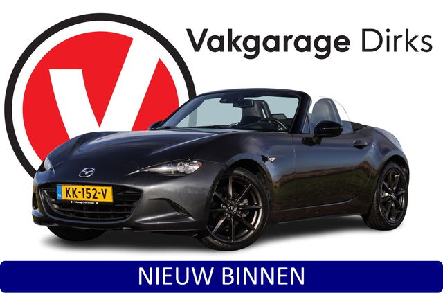 Mazda MX-5 - 1.5 SkyActiv-G 131 GT-M ✅ Org. NL ✅ LED ✅ Leder