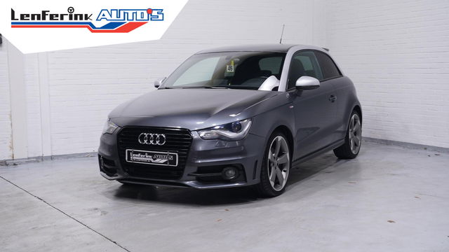 Audi A1 - 1.4 TFSI S edition 2e eigenaar lederen-sportstoelen navigatie xenon PDC v+a 18"lichtmetalen velgen dakspoiler schakelflippers private-glas