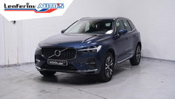 Volvo XC60 - 2.0 T6 Plug-in hybrid AWD Plus Bright 1e eigen NAP 18"lichtmetalen wielen lederen comfortstoelen wegklapbare trekhaak fietsendrager verwarmd stuurwiel en stoelen v+a aplle-carplay keyless go-start LED verl DAB ontvangst