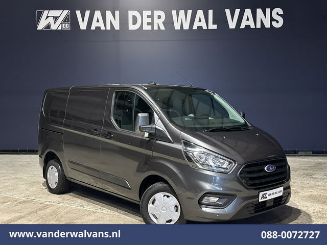 Ford Transit Custom - 2.0 TDCI L1H1 Euro6 Airco | LED | Cruisecontrol | Verwarmde voorruit Parkeersensoren, Bijrijdersbank