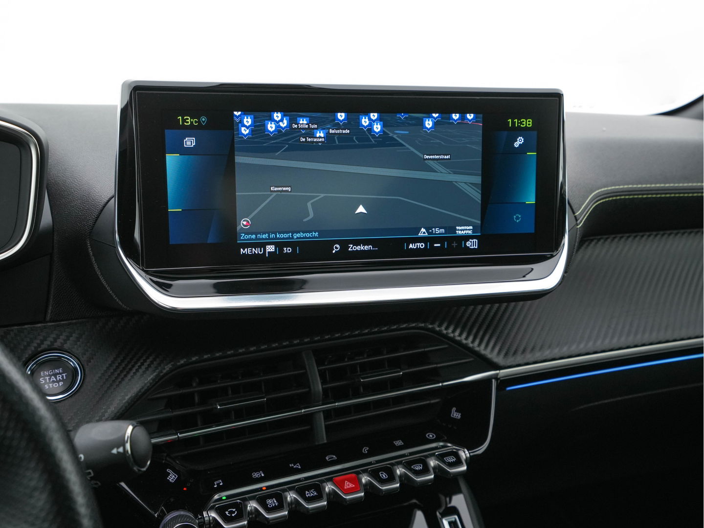 Peugeot e-208 EV GT Pack 50 kWh (3-Fase-11kW) {SOH-86%} (INCL-BTW) *HEATPUMP | PANO | FULL-LED | DIGI-COCKPIT | BLINDSPOT | CAMERA | LEATHER-ALCANTARA | AMBIENTLIGHT | NAVI-FULLMAP | LANE-ASSIST | KEYLESS | DAB | CCS-FASTLOADER | HEATED-SPORTSEATS