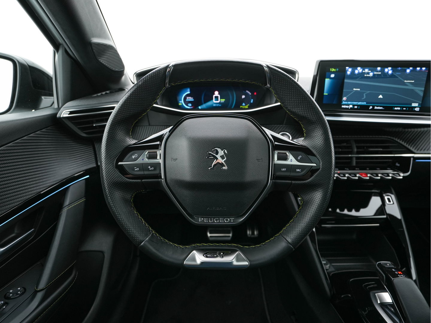 Peugeot e-208 EV GT Pack 50 kWh (3-Fase-11kW) {SOH-86%} (INCL-BTW) *HEATPUMP | PANO | FULL-LED | DIGI-COCKPIT | BLINDSPOT | CAMERA | LEATHER-ALCANTARA | AMBIENTLIGHT | NAVI-FULLMAP | LANE-ASSIST | KEYLESS | DAB | CCS-FASTLOADER | HEATED-SPORTSEATS