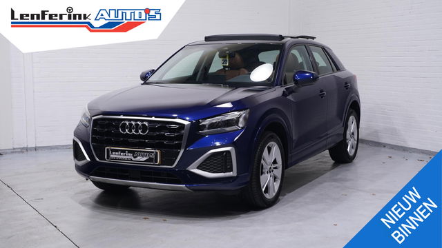 Audi Q2 - 30 TDI Business Edition 1e Eig. NAP Panodak Lederen sportstoelen Camera Led matrix Navi PDC v+a Rijklaar!