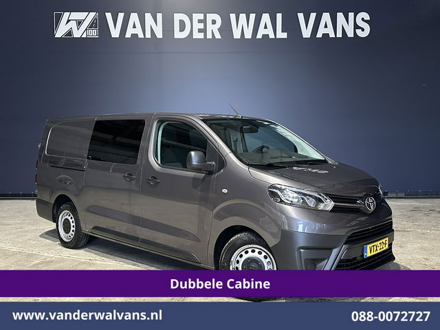 Toyota ProAce - Worker 2.0 D-4D 145pk L3H1 Dubbele Cabine Euro6 Airco | 6-Zits | Navigatie | Apple Carplay | Cruisecontrol Android Auto, Parkeersensoren