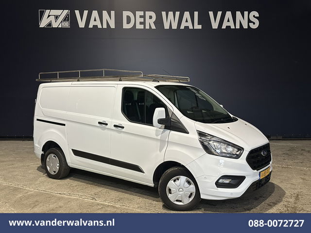 Ford Transit Custom - 2.0 TDCI L1H1 Euro6 Airco | Camera | LED | Imperiaal | Cruisecontrol | Parkeersensoren Bijrijdersbank, 2500kg trekvermogen