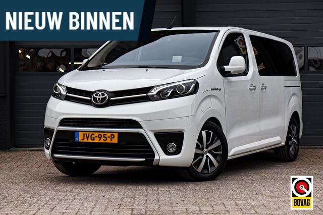 Toyota ProAce - Electric Verso 75 kWh /LED/PANODAK/LEDER/ELEK. SCHUIFDEUR (2X)/CARPLAY/KEYLESS/HUD!