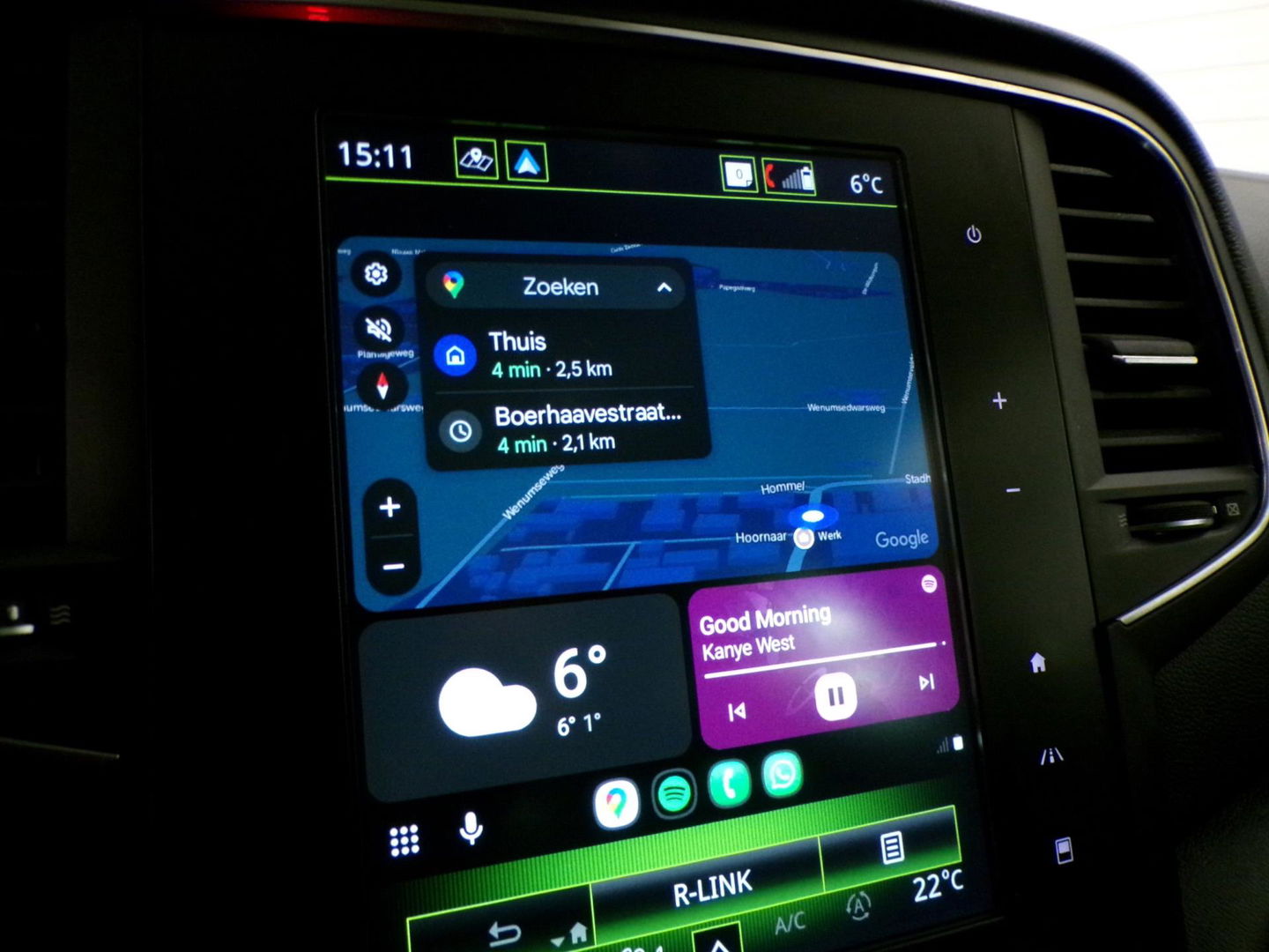 Renault Mégane Estate 1.2 TCe Série Signature Exclusiv "Origineel NL!" Draadloos apple-Carplay! Bose Leer Panoramadak Led-koplamp