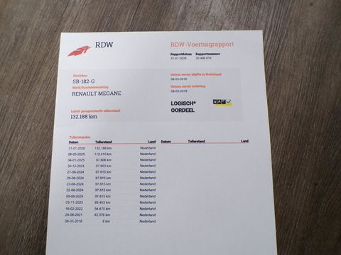 Renault Mégane Estate 1.2 TCe Série Signature Exclusiv "Origineel NL!" Draadloos apple-Carplay! Bose Leer Panoramadak Led-koplamp