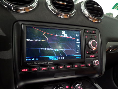 Audi TT Roadster 2.0 TTS Quattro 272PK "Origineel NL!" Cognac Baseball Leer I Automaat Stoelverwarming Bose Xenon-LED Bluetooth