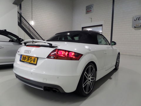 Audi TT Roadster 2.0 TTS Quattro 272PK "Origineel NL!" Cognac Baseball Leer I Automaat Stoelverwarming Bose Xenon-LED Bluetooth