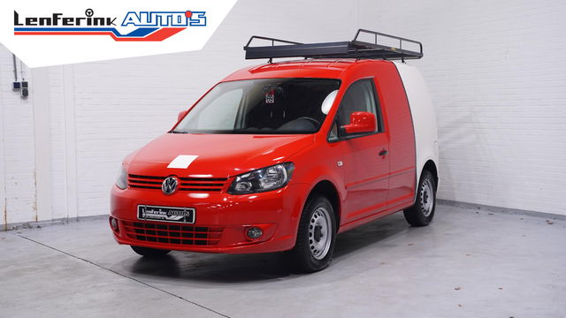 Volkswagen Caddy - 1.6 TDI 75 pk Airco, Cruise Control, APK 08-2026 Imperiaal, Trekhaak, Schilders Edition