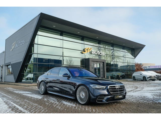 Mercedes-Benz S-Klasse - S450e AMG 408pk Panoramadak 4-wielsturing Burmester3d Luchtvering 4x Stoelkoeling Nappa leder 1e Eigenaar!