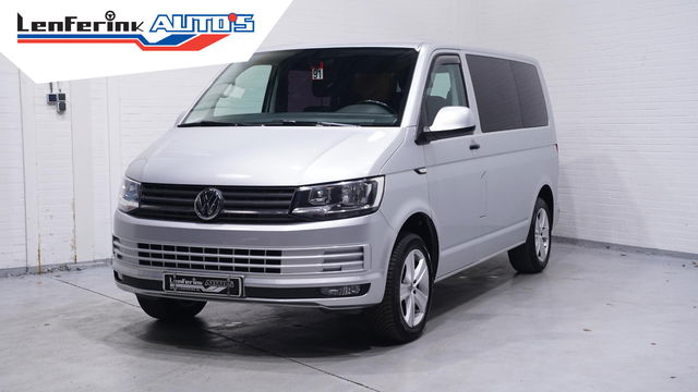 Volkswagen Transporter - 2.0 TDI L1H1 Dubbel Cabine 5-Zits Navi, Camera Bumpers in Kleur, 17" LMV, Trekhaak 2200 kg