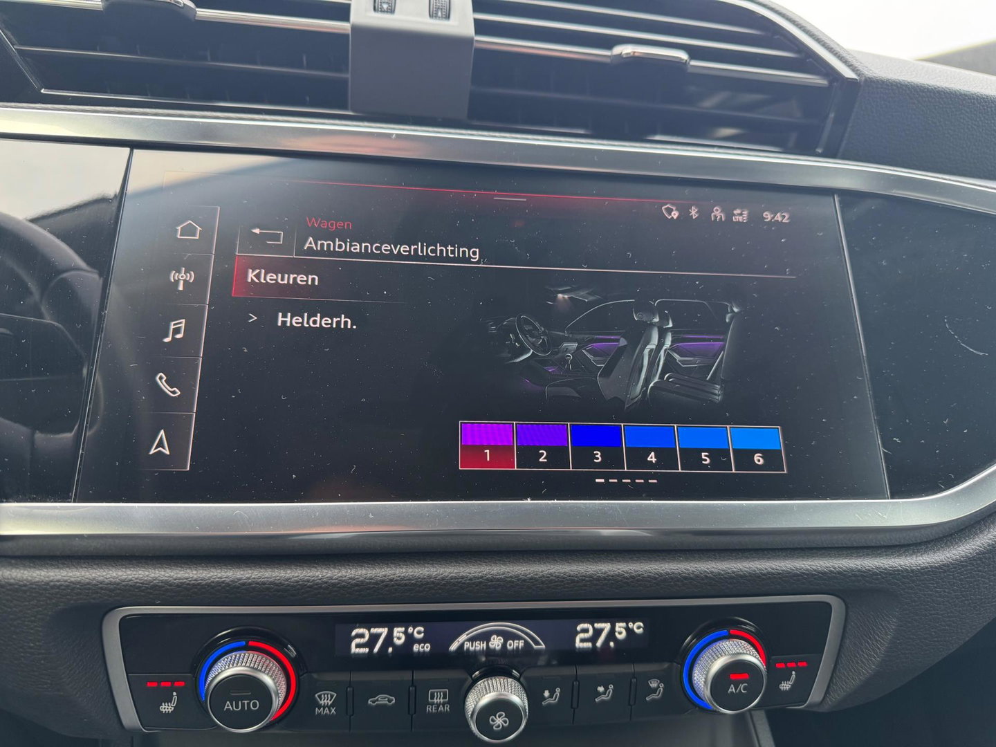 Audi Q3 Sportback 45 TFSI e S Edition Panorama 245PK Matrix 2022 sfeerverlichting